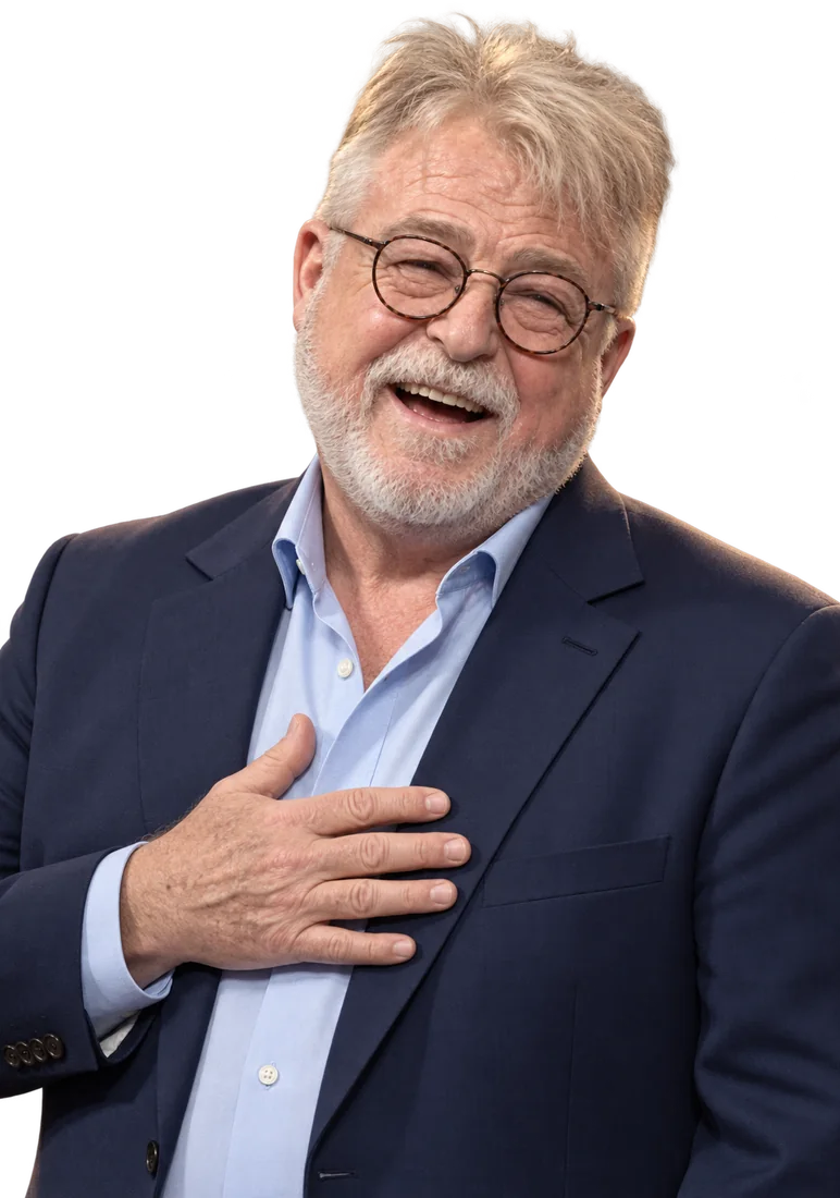 Greg Langford laughing